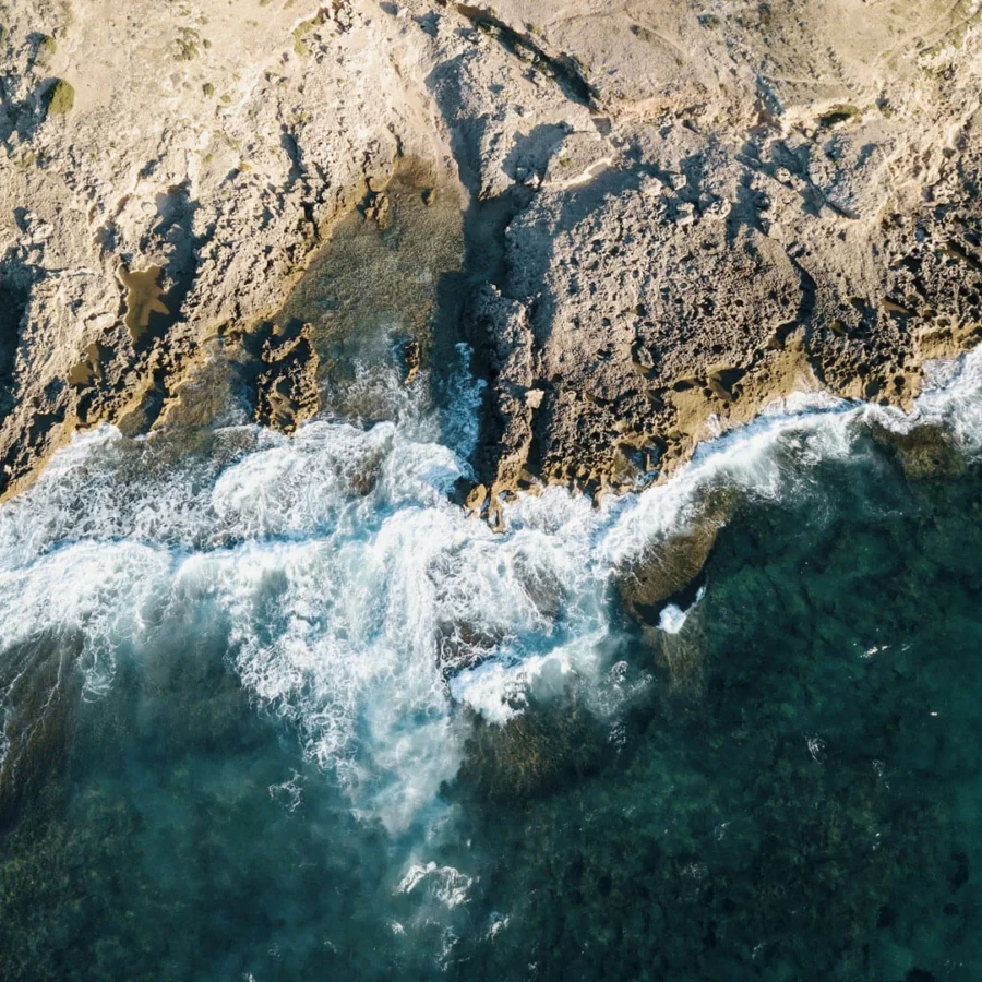 foto drone spiaggia samesa longa sardegna beat fly