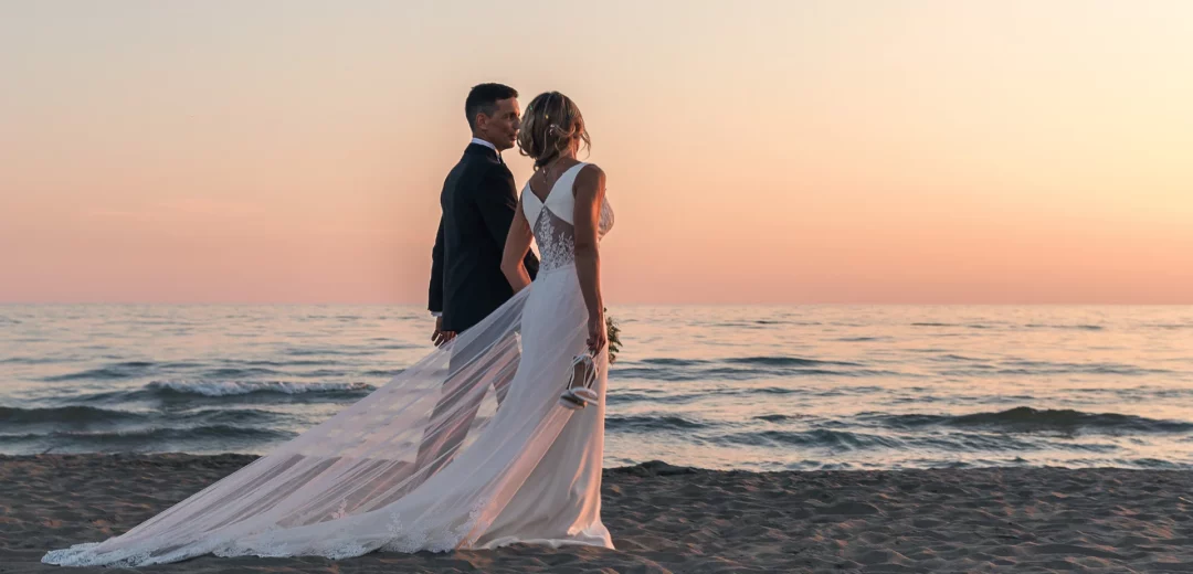 beat fly servizio fotografico per matrimoni sulla spiaggia fregene