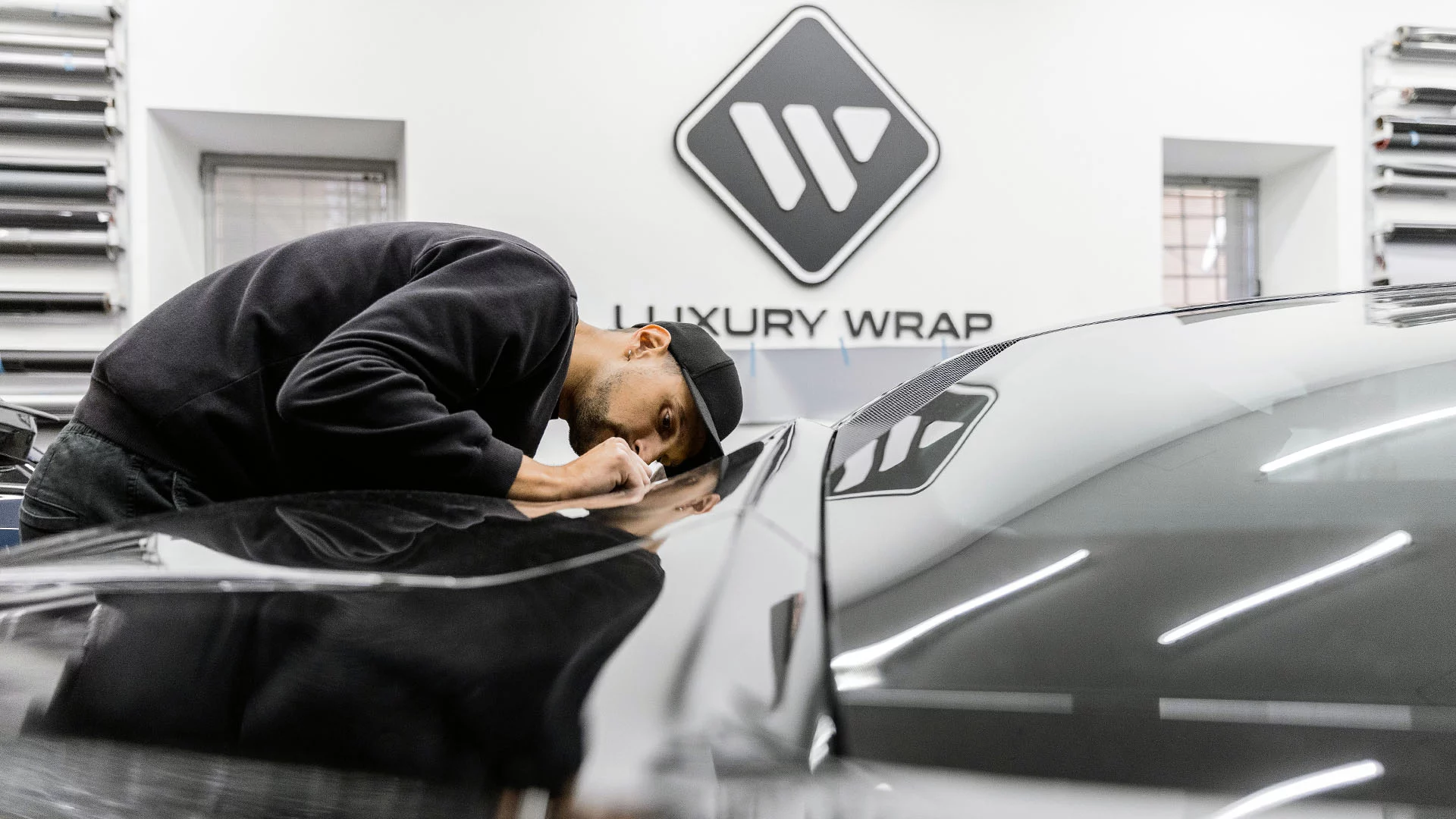 luxury wrap pellicole per auto roma