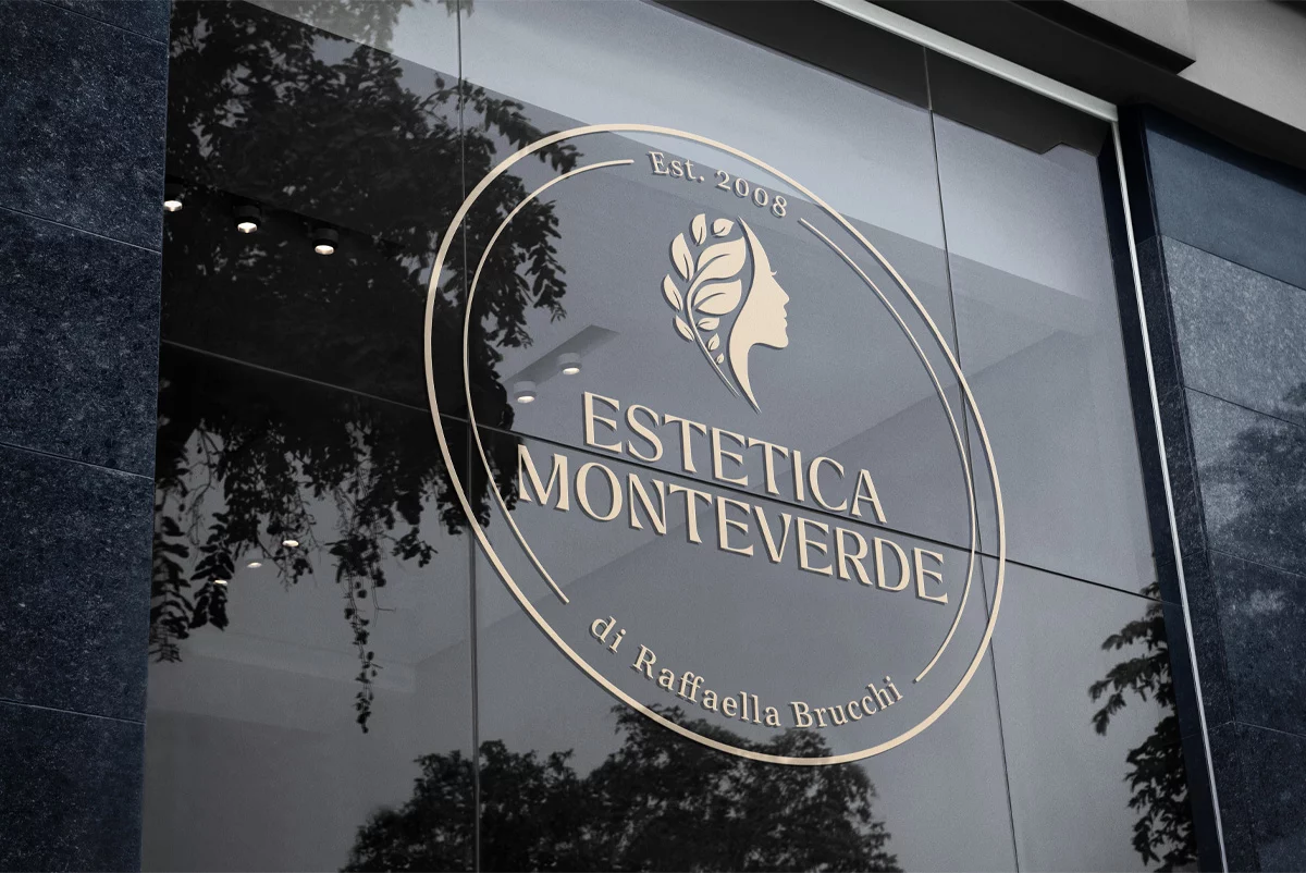 estetica monteverde roma vetrofania